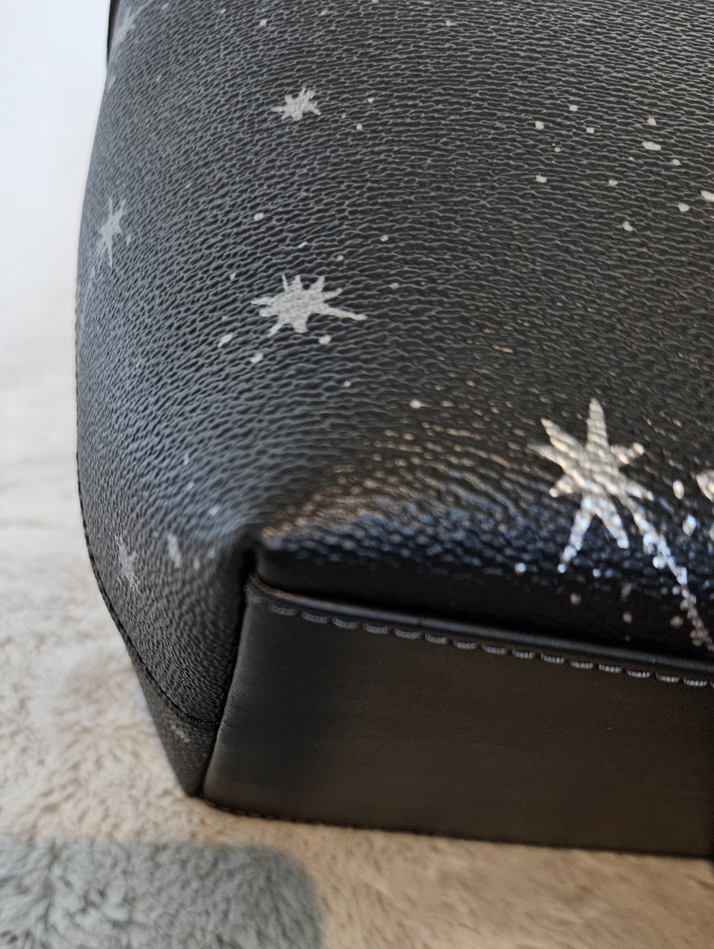 Coach Sadie Satchel Bag With Star Print - Picture 11 of 16